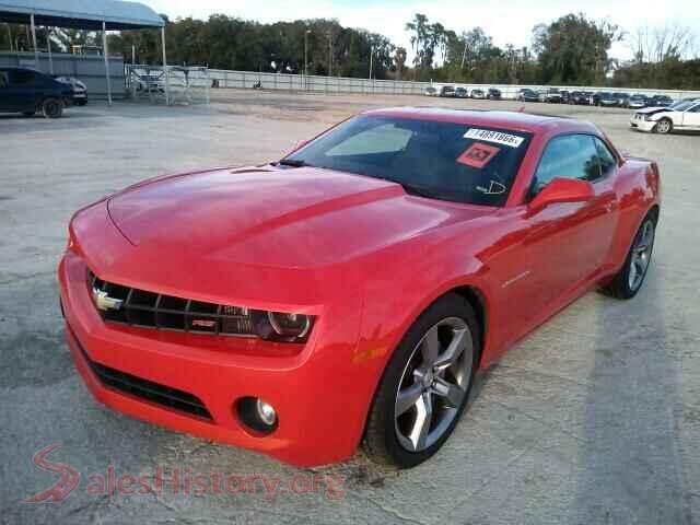 2012 CHEVROLET CAMARO VIN 2G1FB1E31C9146763, front view