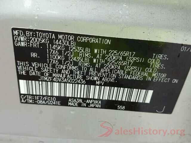 JTMZF4DV3A5022436 2010 TOYOTA RAV4