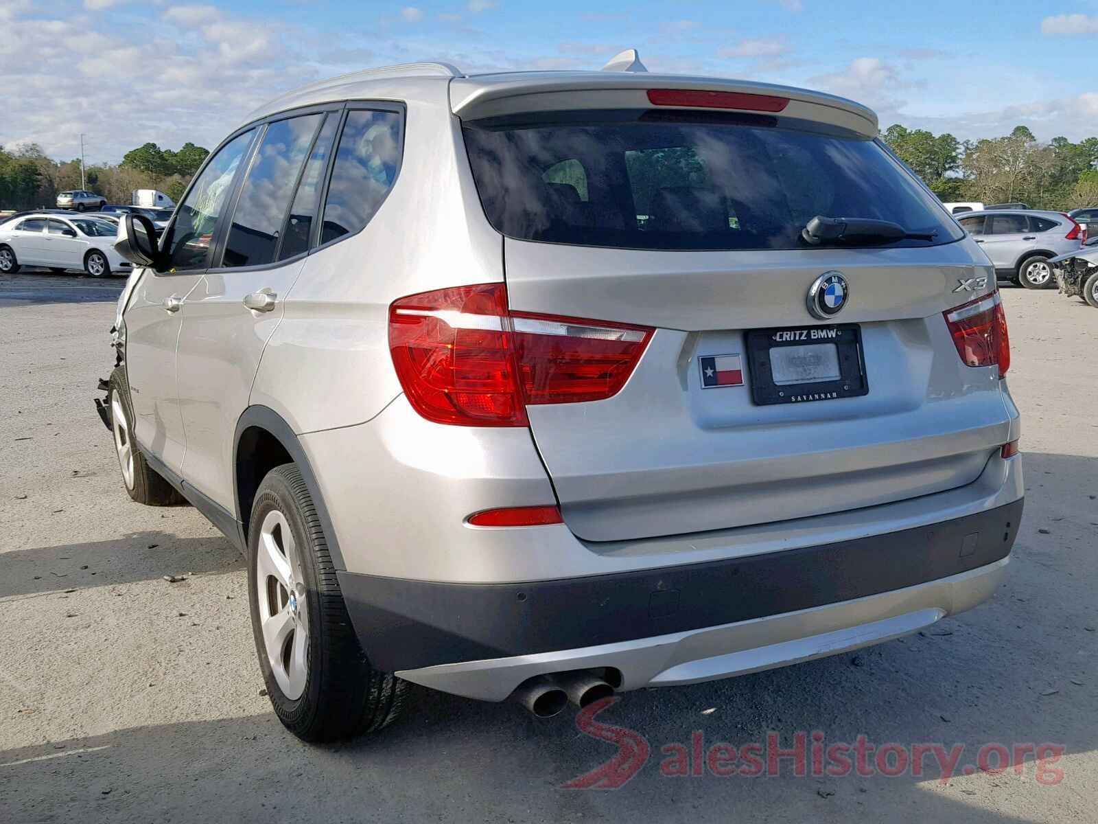 3MYDLBYV6HY165980 2012 BMW X3