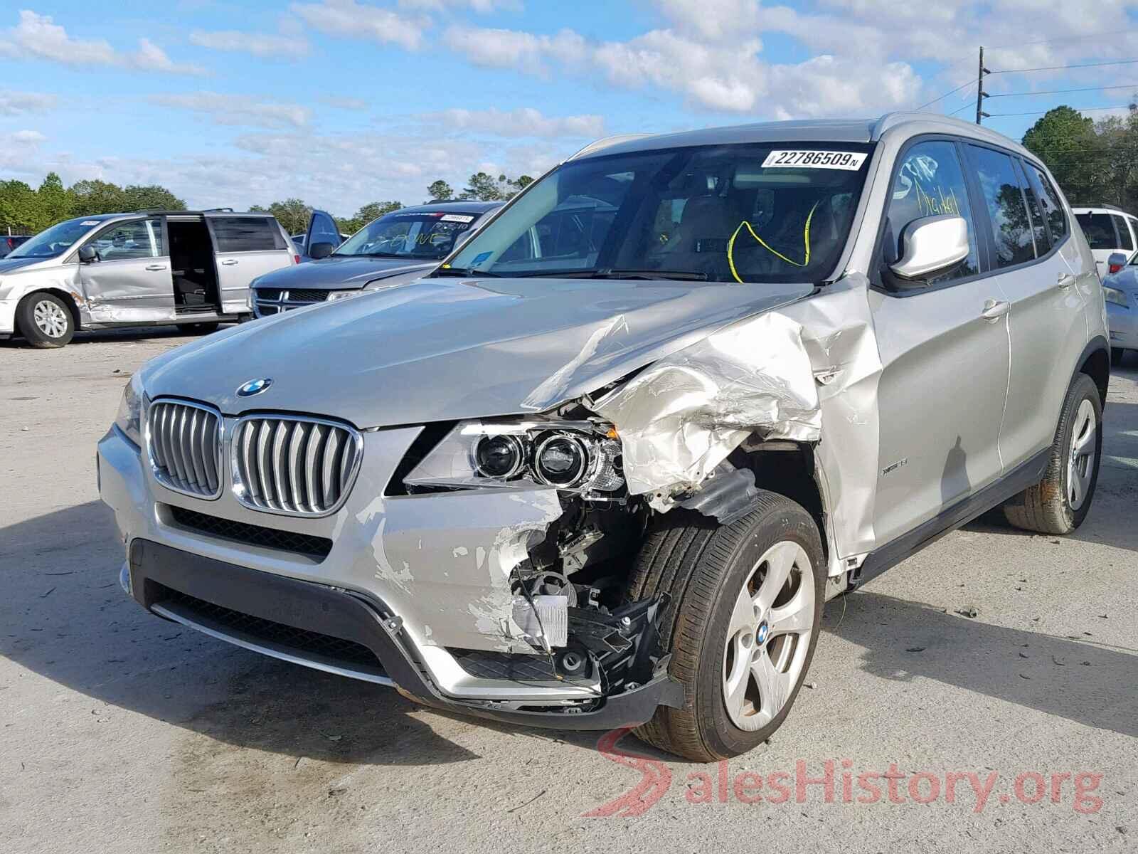 3MYDLBYV6HY165980 2012 BMW X3