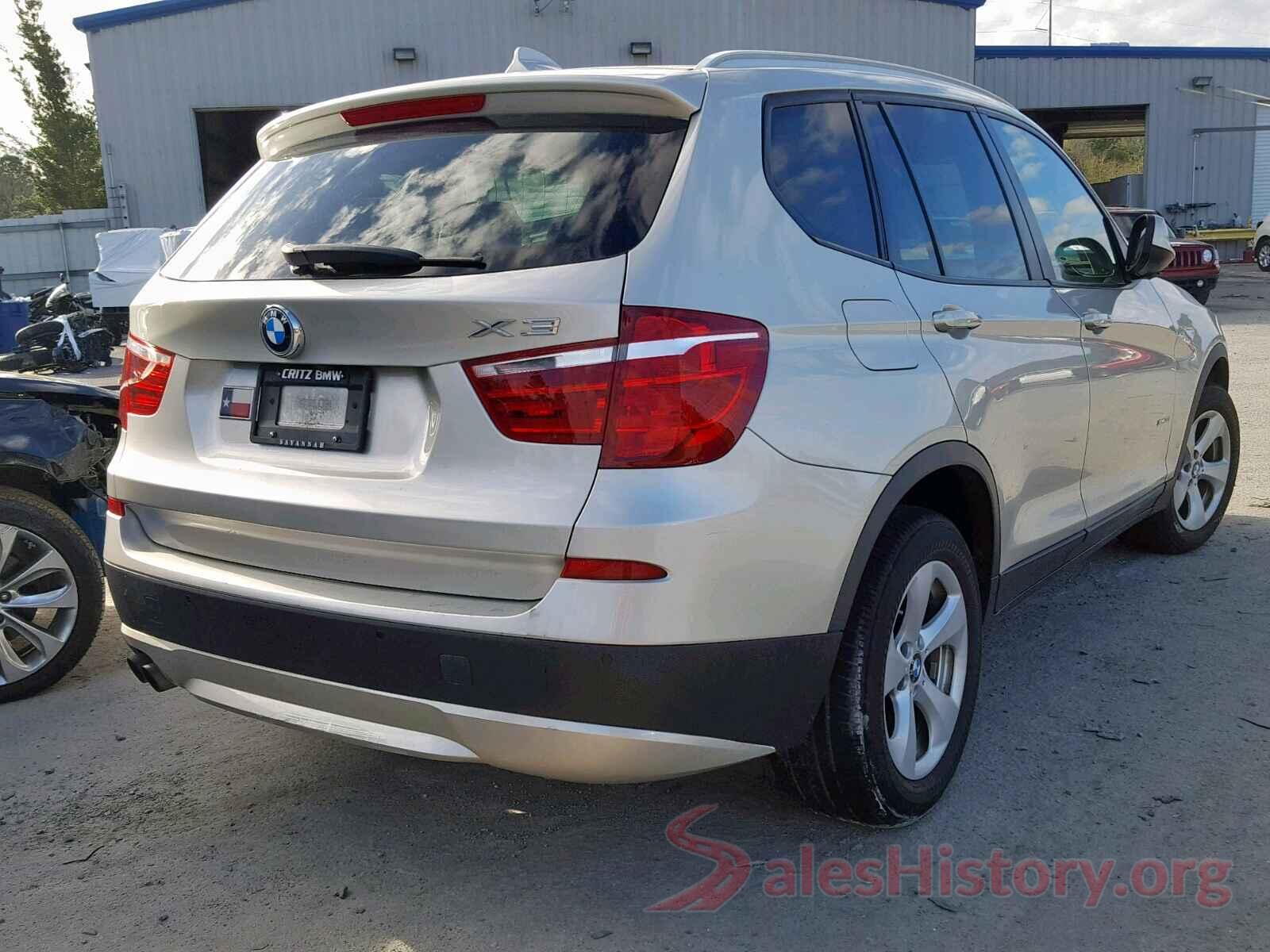 3MYDLBYV6HY165980 2012 BMW X3