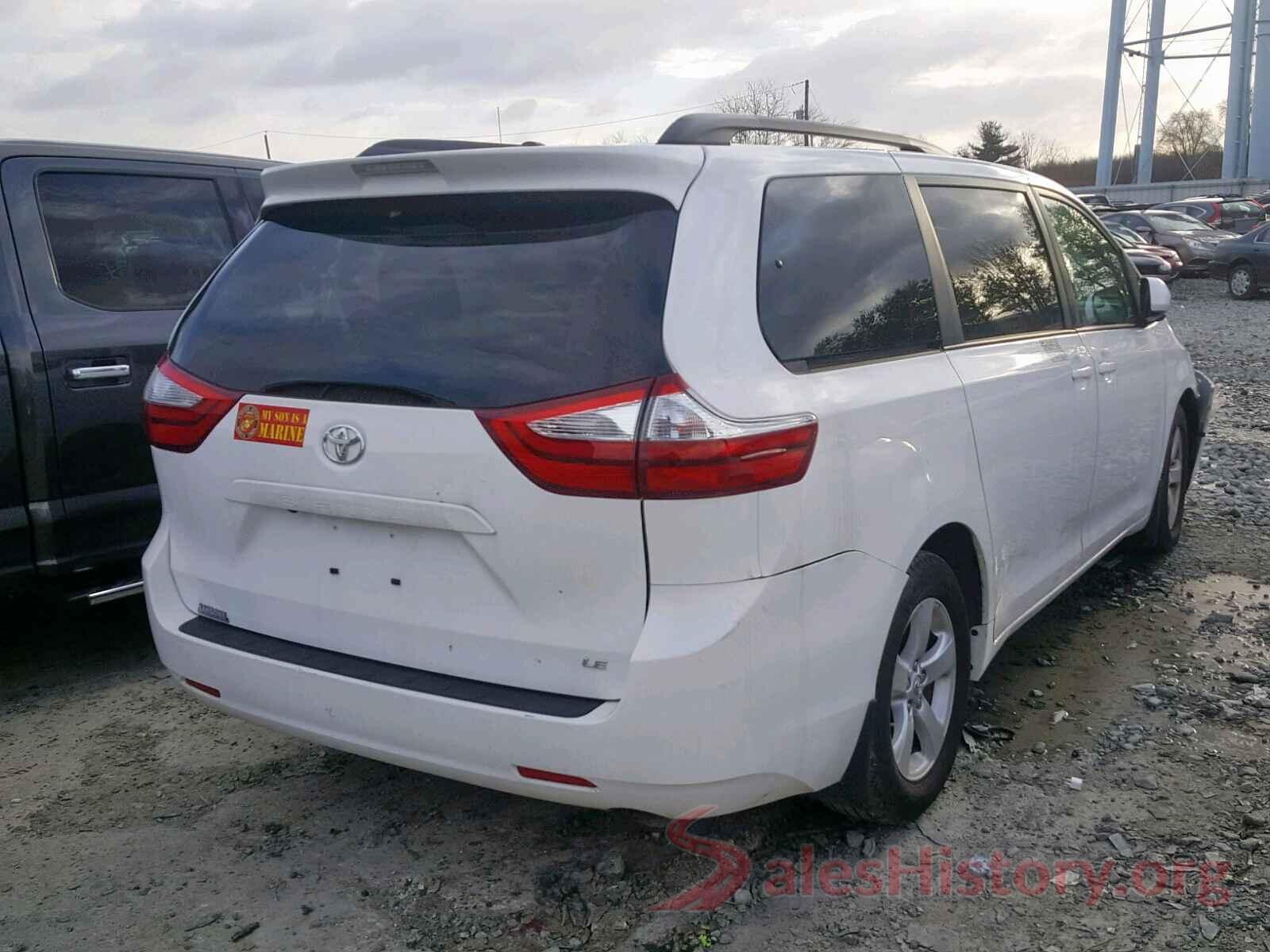 5TDKZ3DC5HS858674 2017 TOYOTA SIENNA