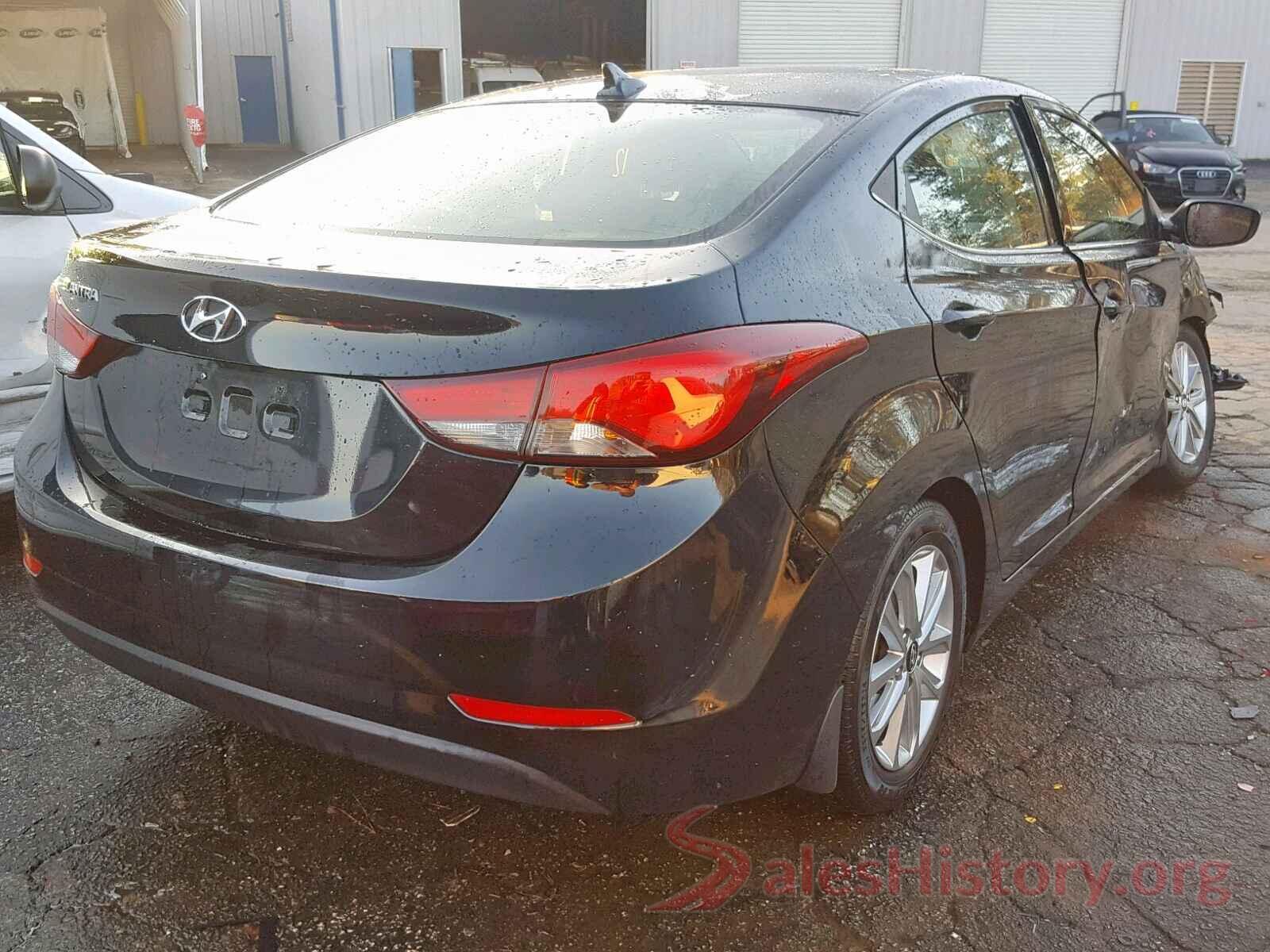 KMHDH4AEXFU298615 2015 HYUNDAI ELANTRA