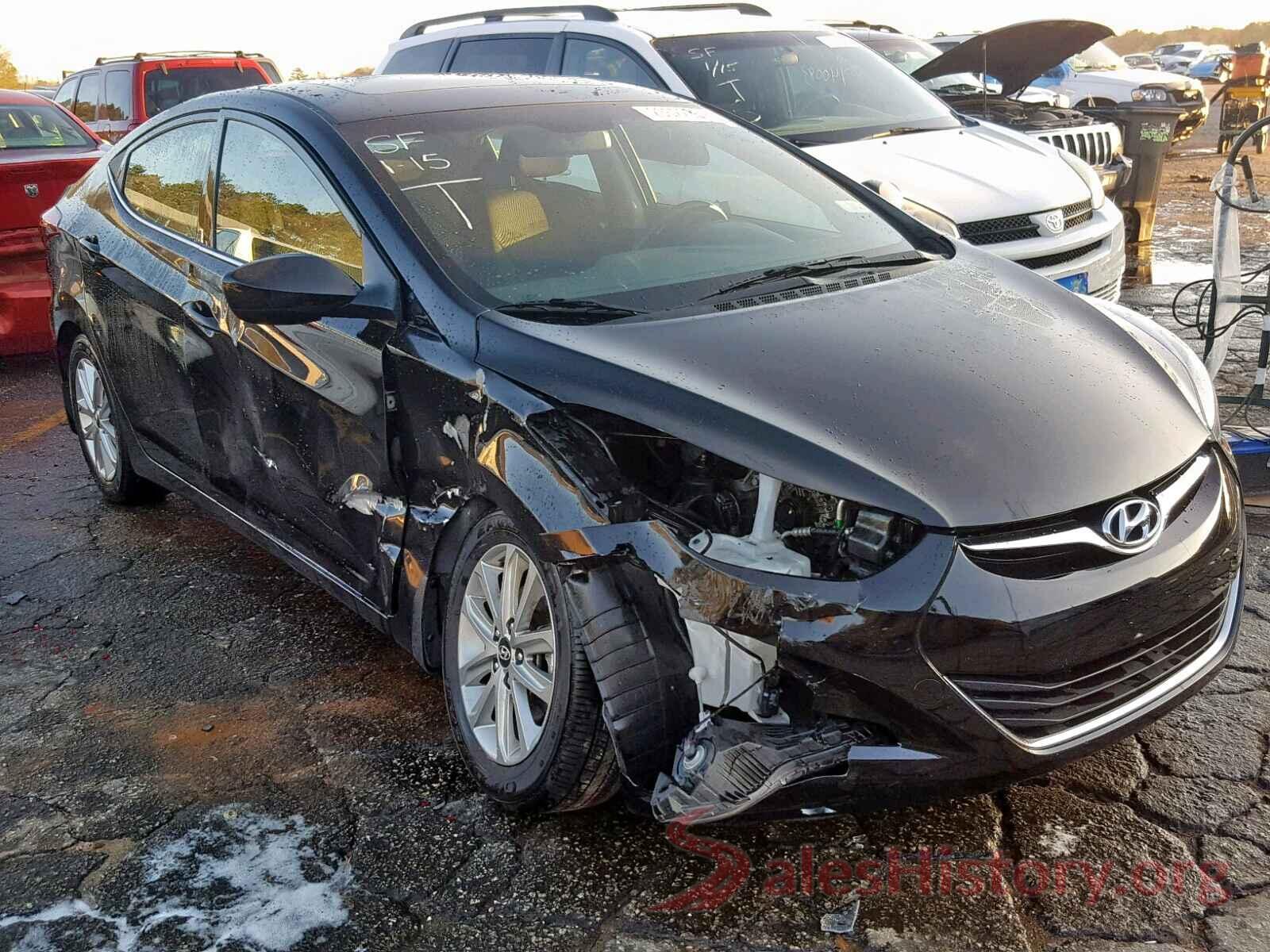 KMHDH4AEXFU298615 2015 HYUNDAI ELANTRA