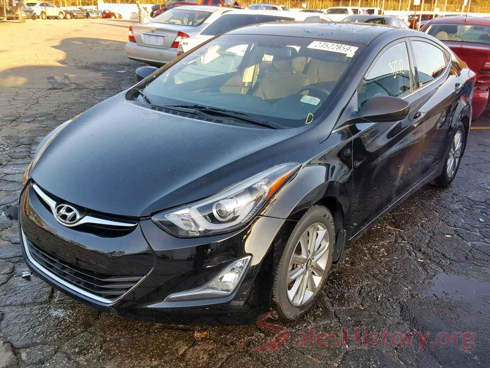 KMHDH4AEXFU298615 2015 HYUNDAI ELANTRA