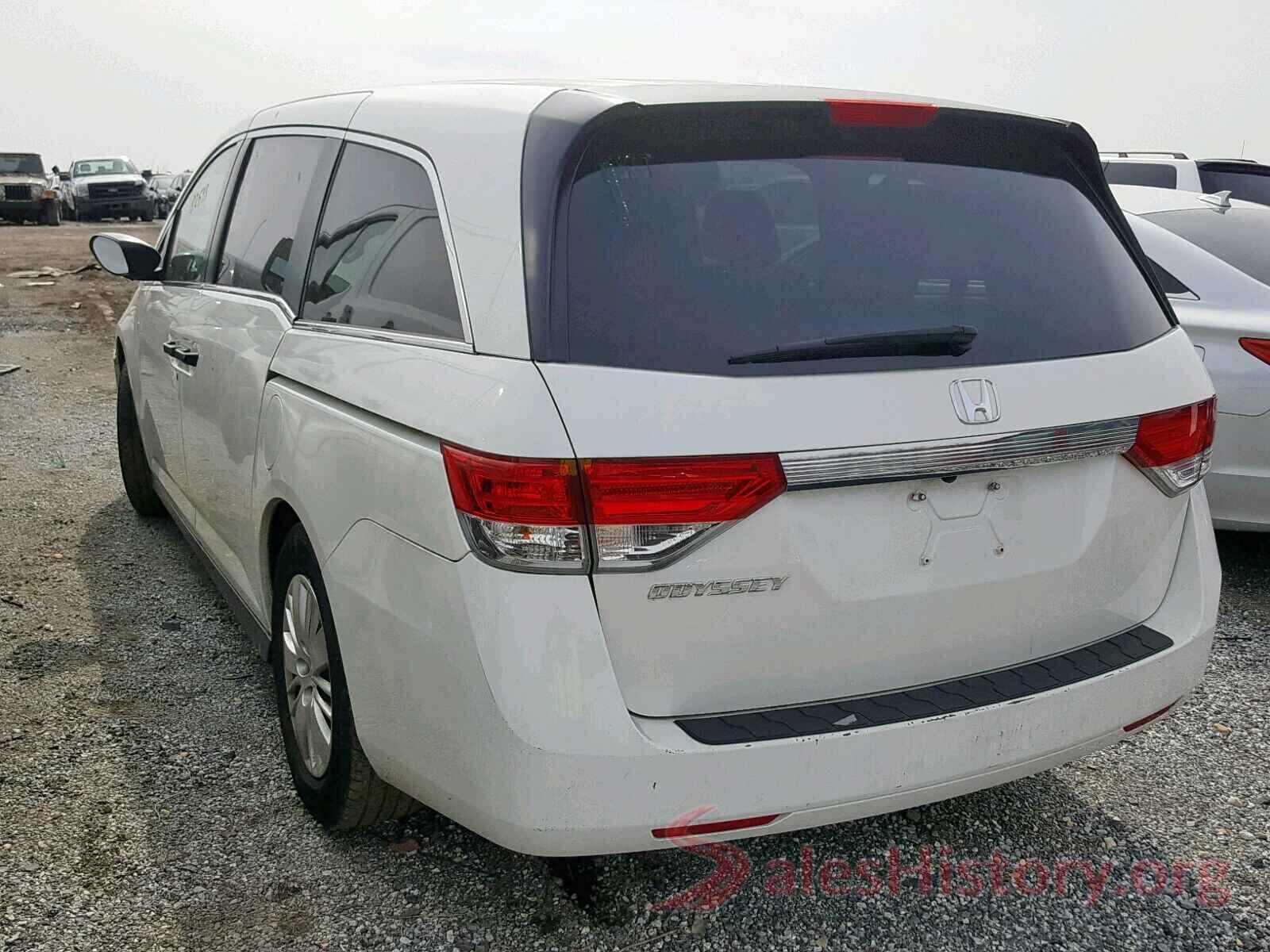 5FNRL5H27HB017411 2017 HONDA ODYSSEY LX