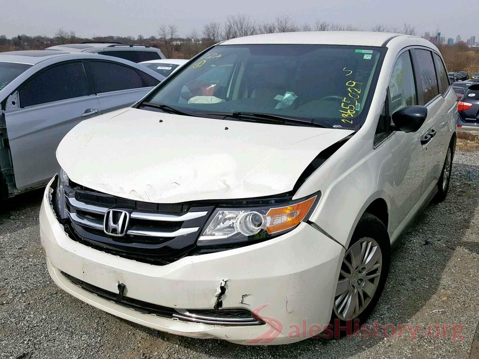 5FNRL5H27HB017411 2017 HONDA ODYSSEY LX