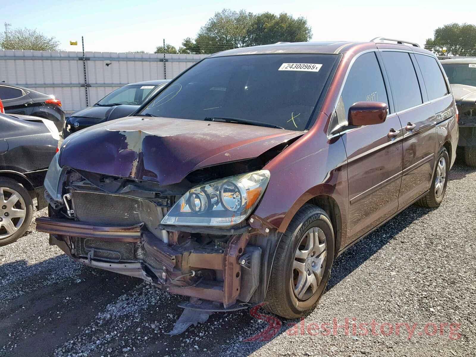 5FNRL38677B457392 2007 HONDA ODYSSEY EX