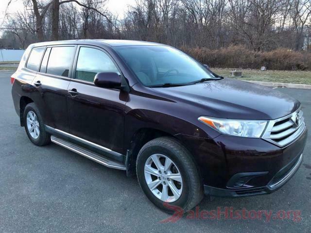 5TDZK3EH6DS124262 2013 TOYOTA HIGHLANDER