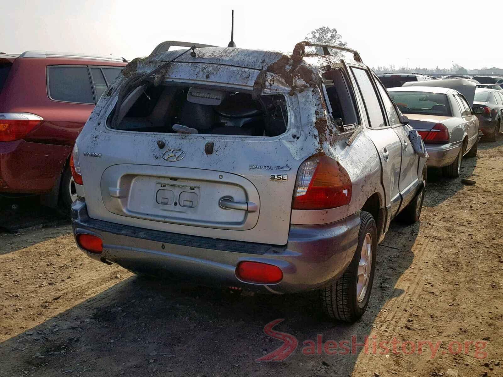 KNDJP3A59H7422606 2004 HYUNDAI SANTA FE