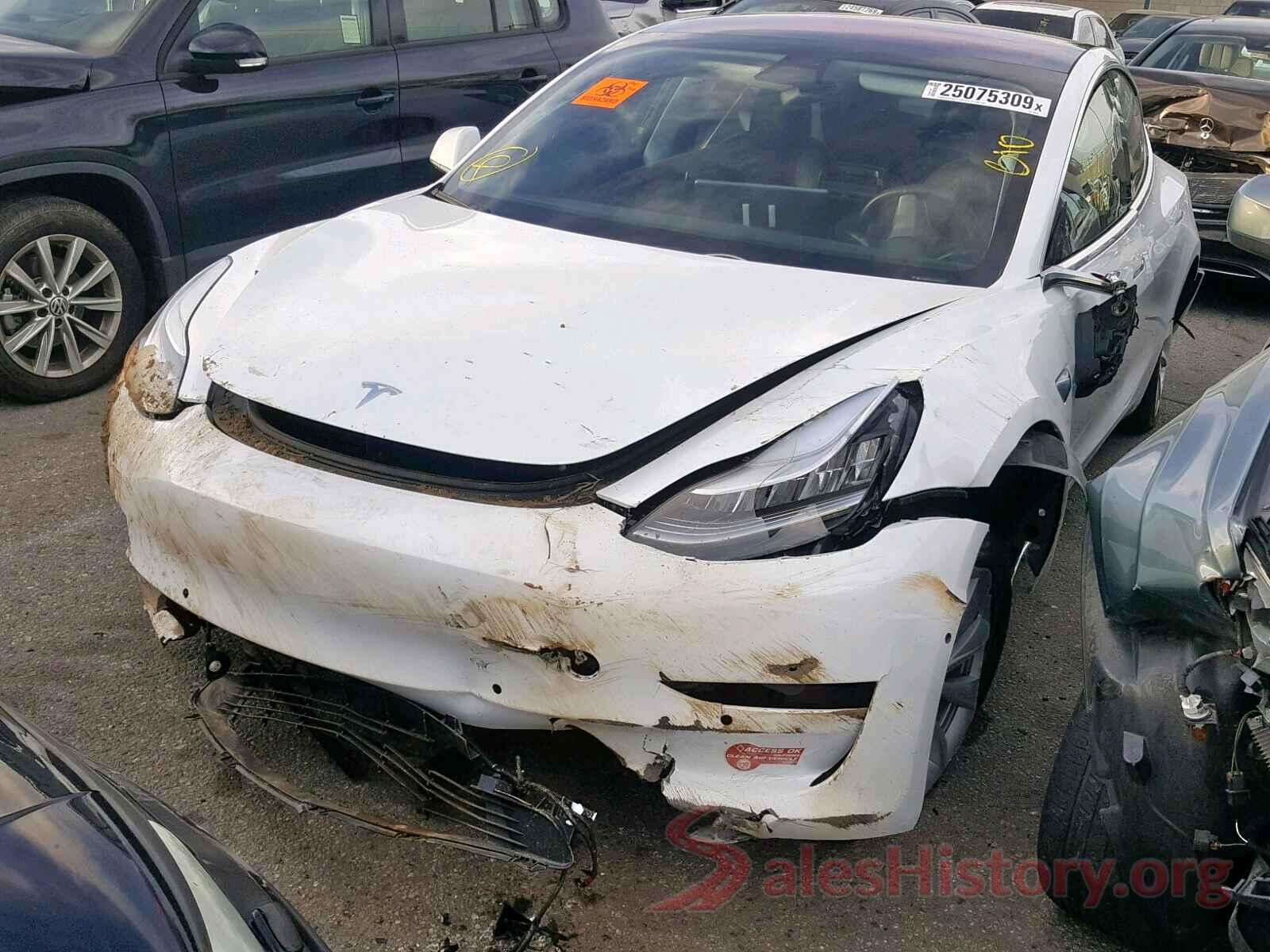 5YJ3E1EAXJF006428 2018 TESLA MODEL 3