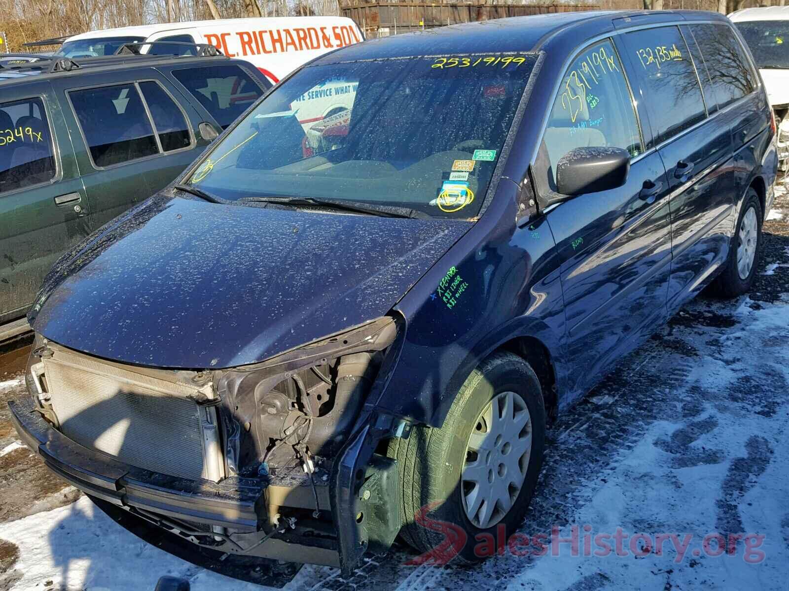 5FNRL38278B080755 2008 HONDA ODYSSEY LX