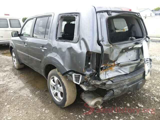 ZACCJBCT5GPD32693 2013 HONDA PILOT