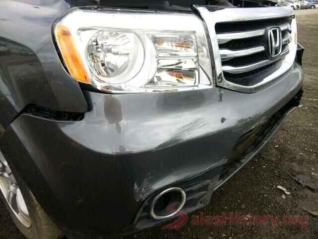 ZACCJBCT5GPD32693 2013 HONDA PILOT