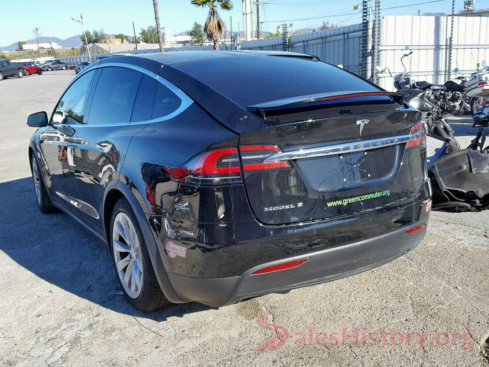 5YJXCAE20JF090551 2018 TESLA MODEL X