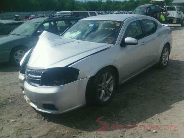 KNMAT2MV7GP627664 2012 DODGE AVENGER