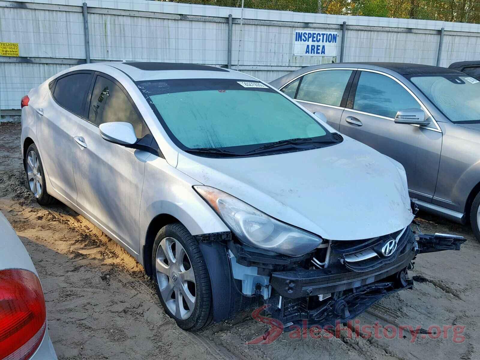 KMHDH4AE1CU433606 2012 HYUNDAI ELANTRA