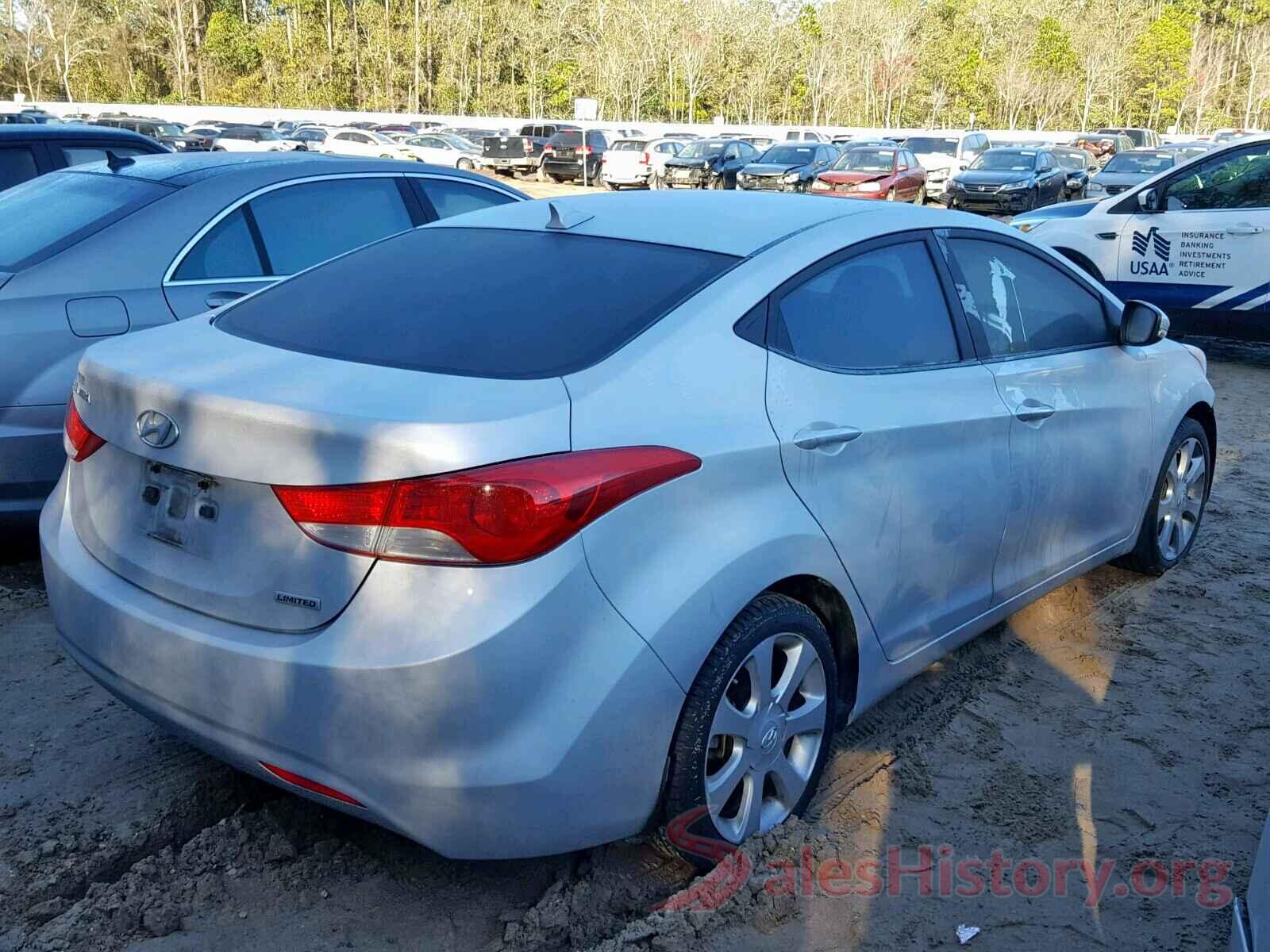 KMHDH4AE1CU433606 2012 HYUNDAI ELANTRA