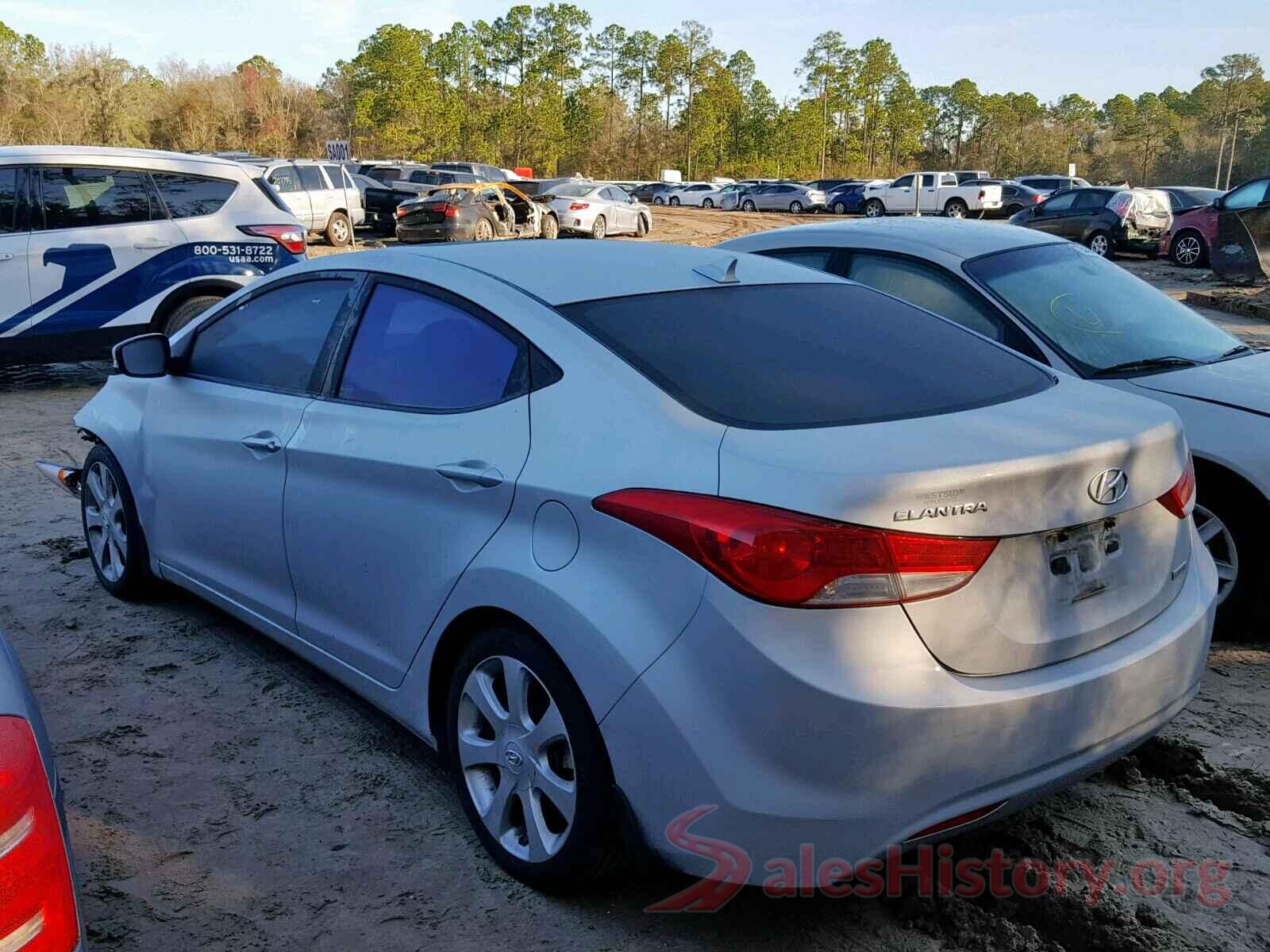 KMHDH4AE1CU433606 2012 HYUNDAI ELANTRA