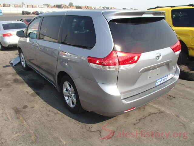 5TDKA3DC3CS013287 2012 TOYOTA SIENNA