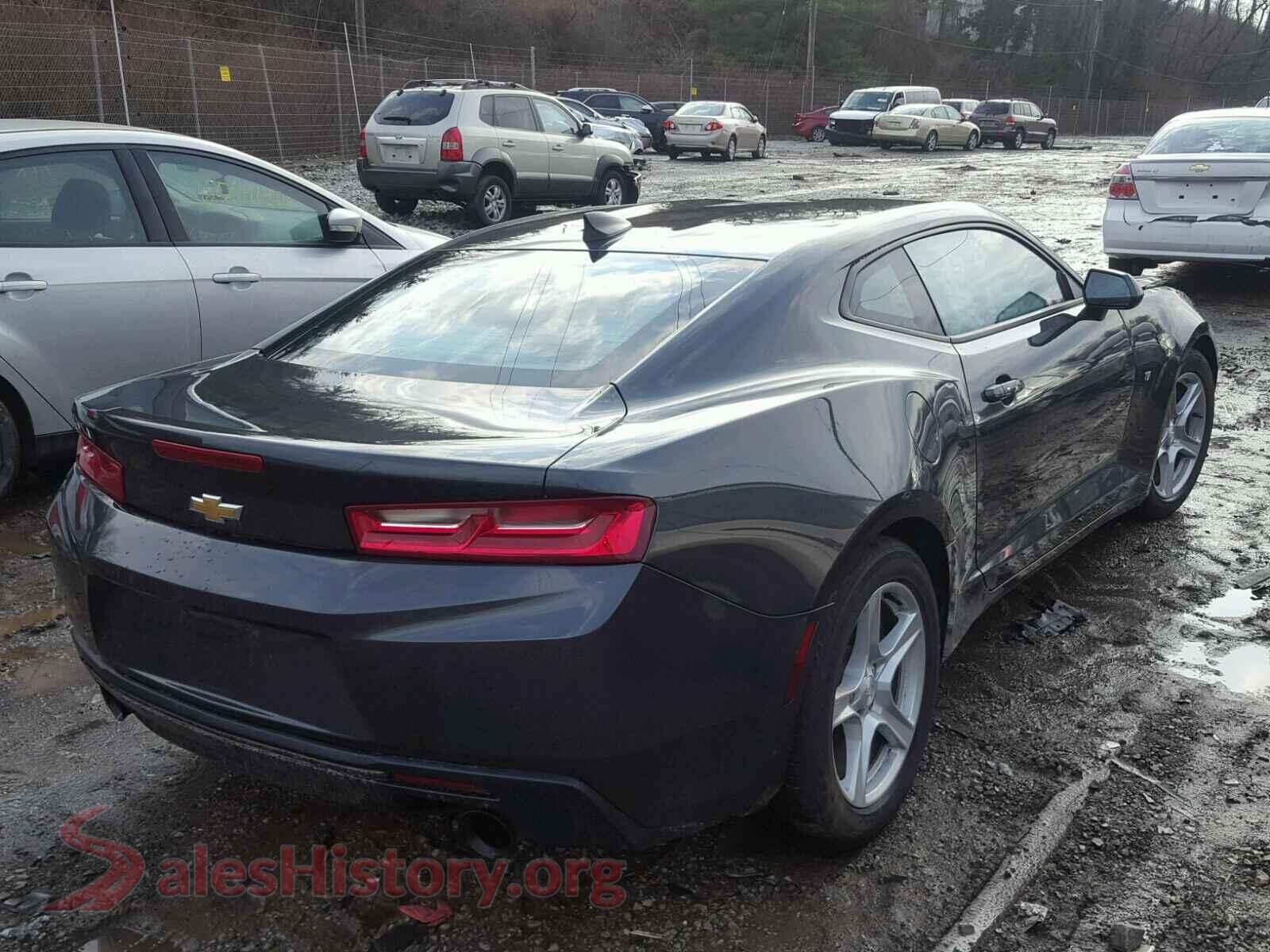 2016 CHEVROLET CAMARO VIN 1G1FB1RX2G0176304, rear 3/4 view