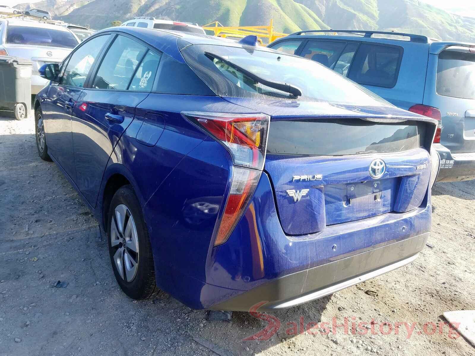 JTDKARFU3G3527379 2016 TOYOTA PRIUS