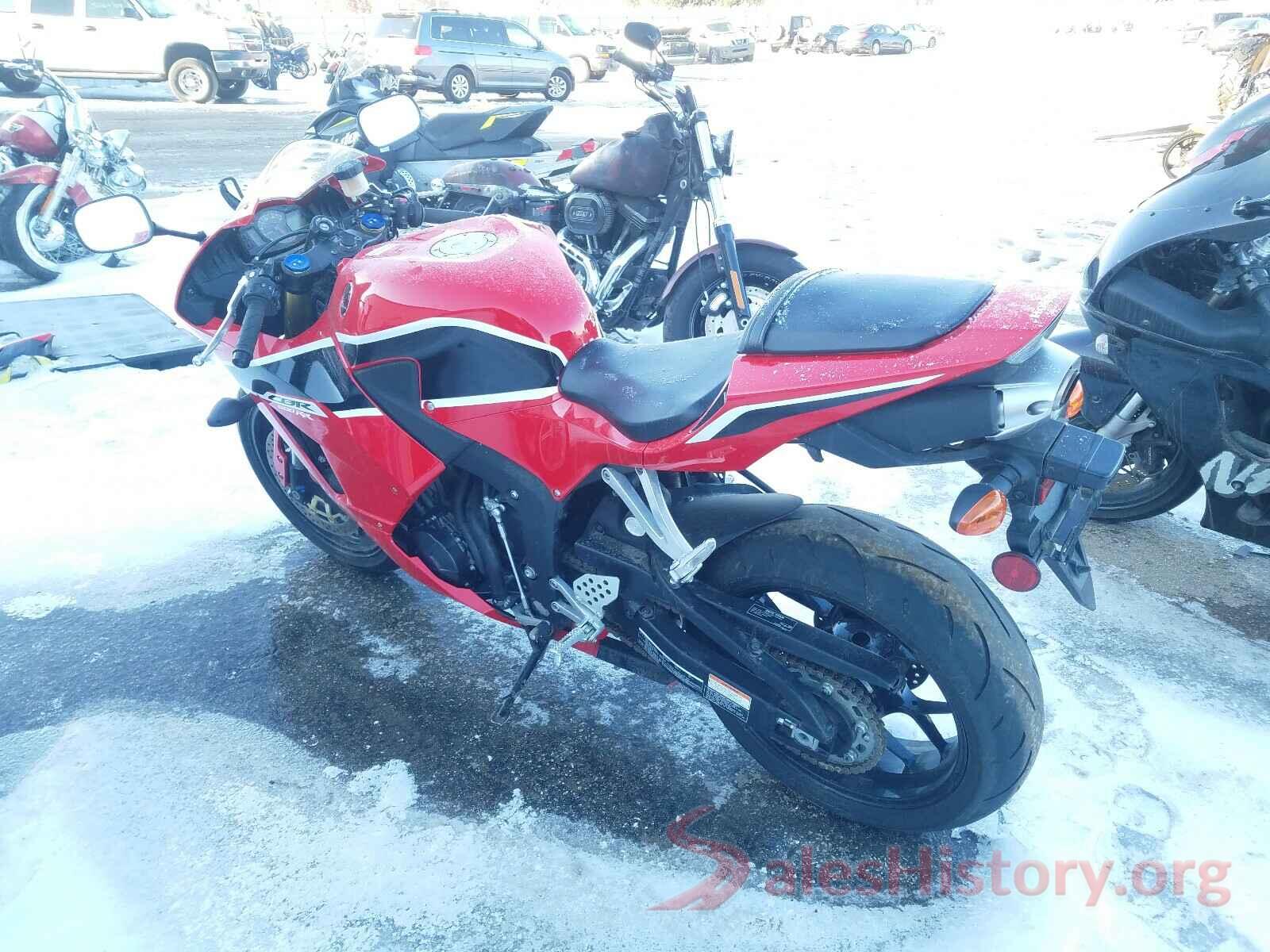 JH2PC40J6HK300381 2017 HONDA CBR600 RR