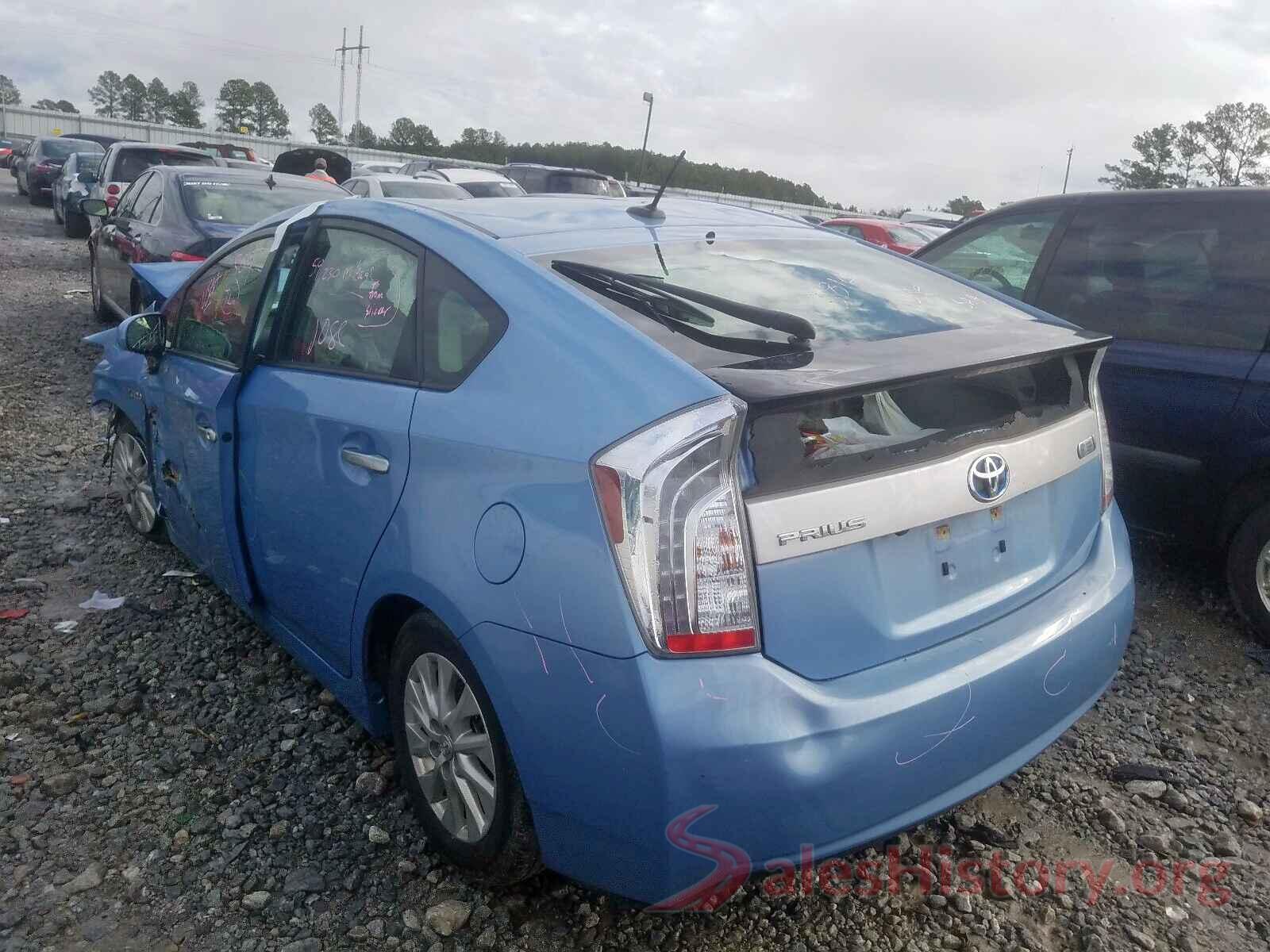 JTDKN3DP6F3072122 2015 TOYOTA PRIUS