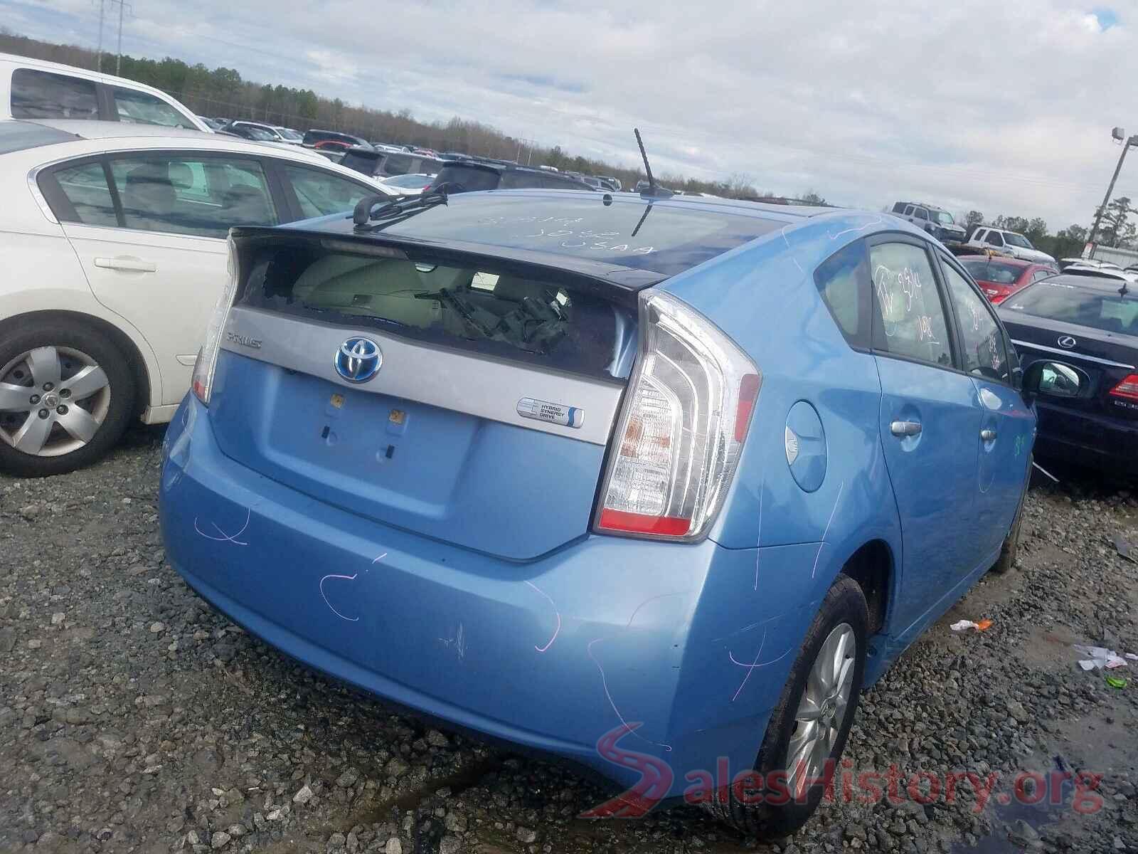 JTDKN3DP6F3072122 2015 TOYOTA PRIUS