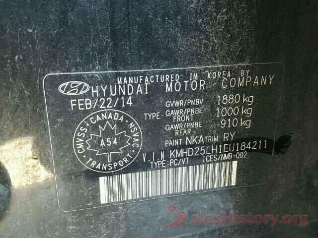 KNDCC3LC4H5057439 2014 HYUNDAI ELANTRA