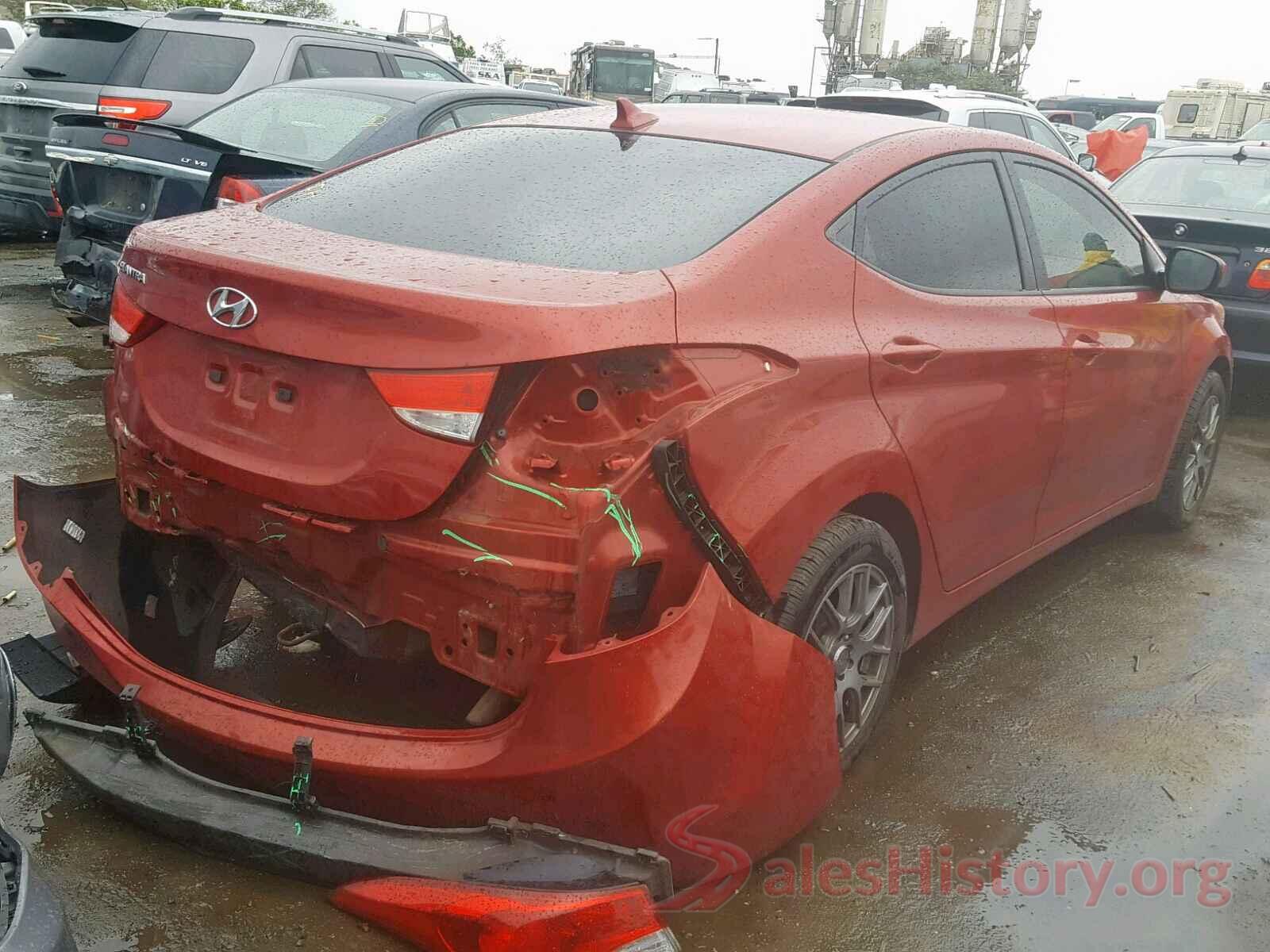 KMHDH4AE8CU233483 2012 HYUNDAI ELANTRA