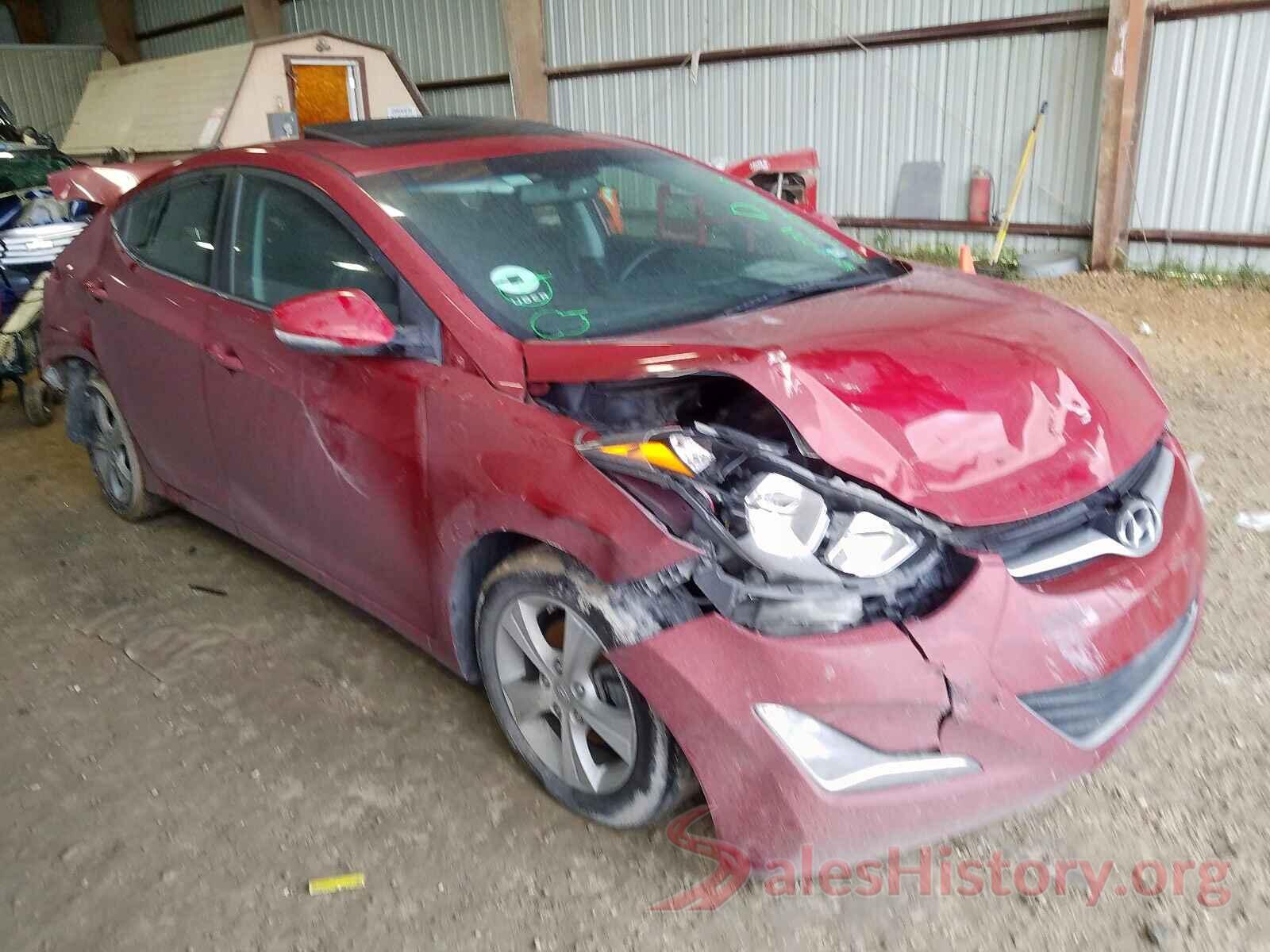 KMHDH4AE7GU588344 2016 HYUNDAI ELANTRA