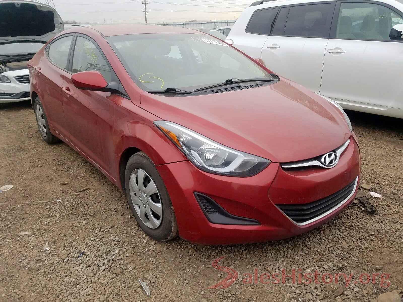 5NPDH4AE7GH663932 2016 HYUNDAI ELANTRA