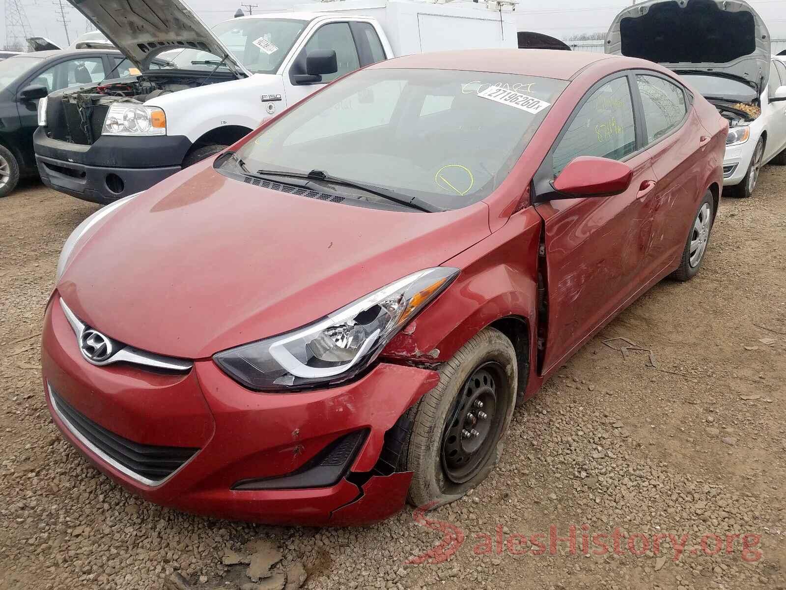 5NPDH4AE7GH663932 2016 HYUNDAI ELANTRA