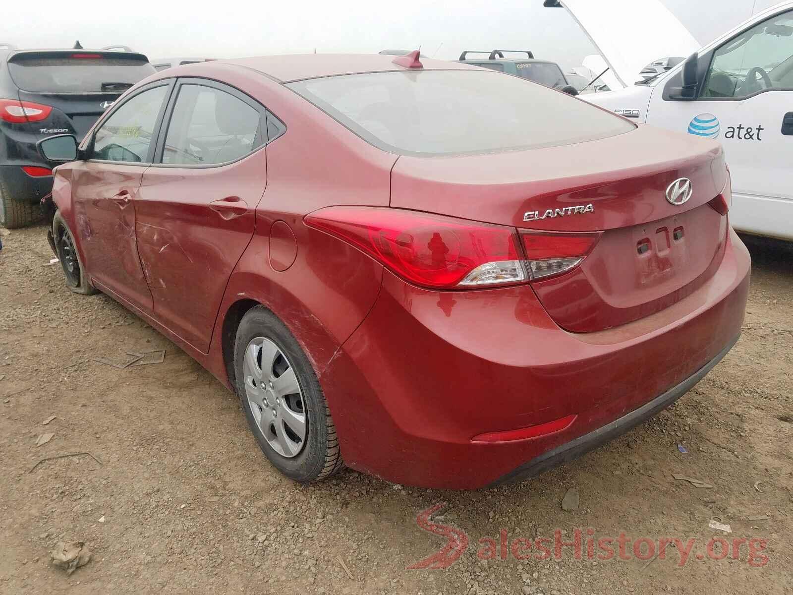 5NPDH4AE7GH663932 2016 HYUNDAI ELANTRA