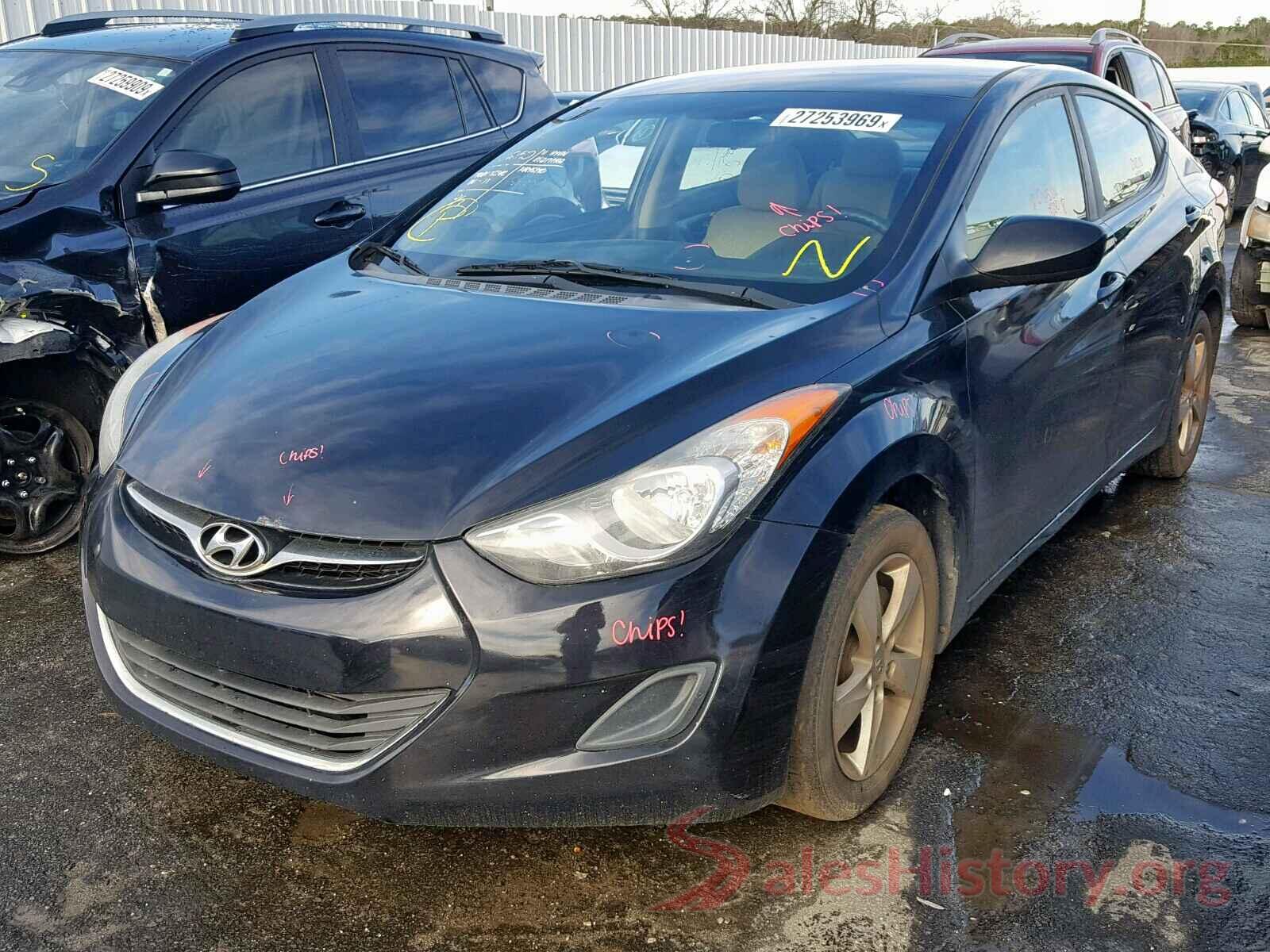 5NPDH4AE9BH002279 2011 HYUNDAI ELANTRA