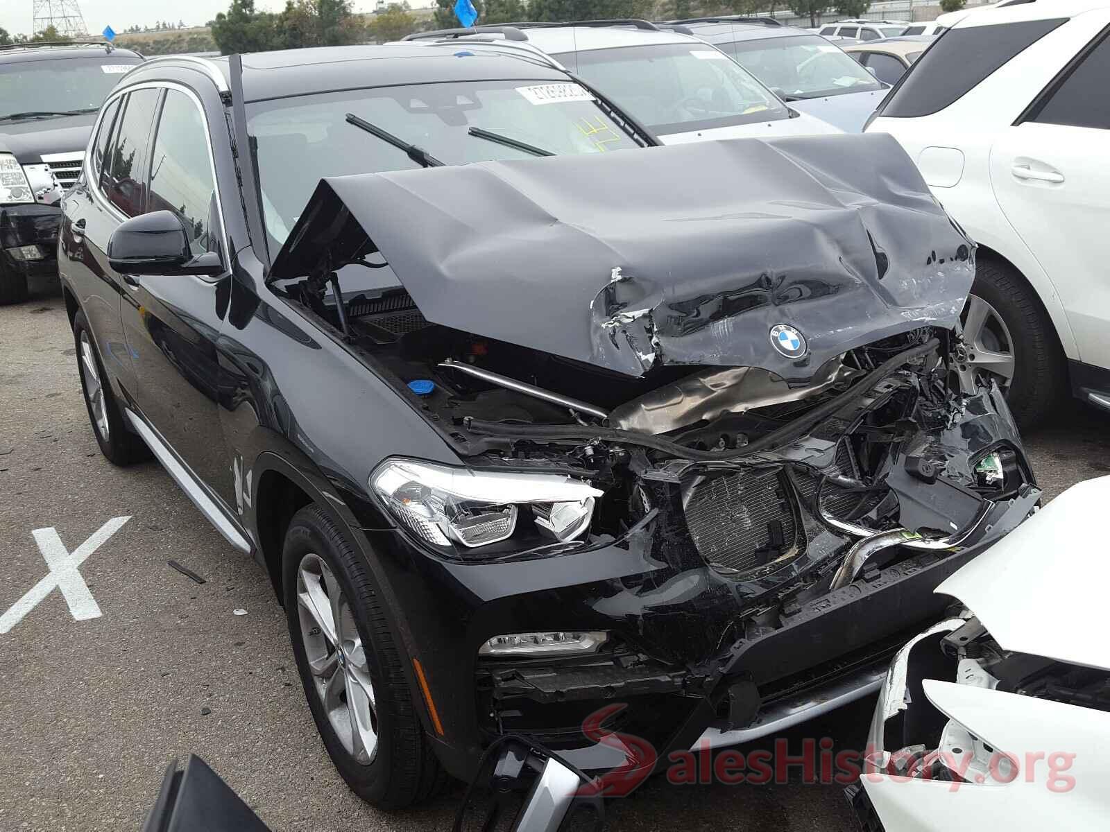 5UXTR7C51KLF31844 2019 BMW X3