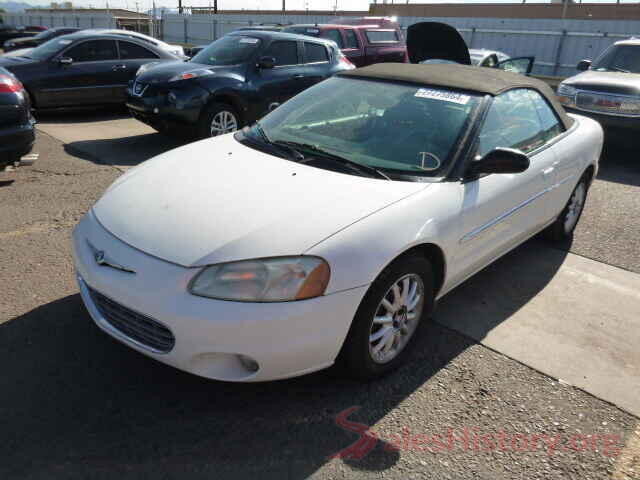 2C4RDGCG8JR203383 2001 CHRYSLER SEBRING