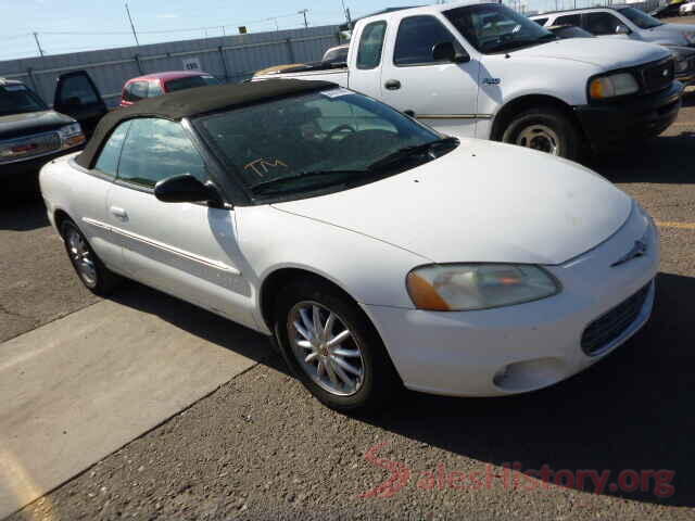 2C4RDGCG8JR203383 2001 CHRYSLER SEBRING