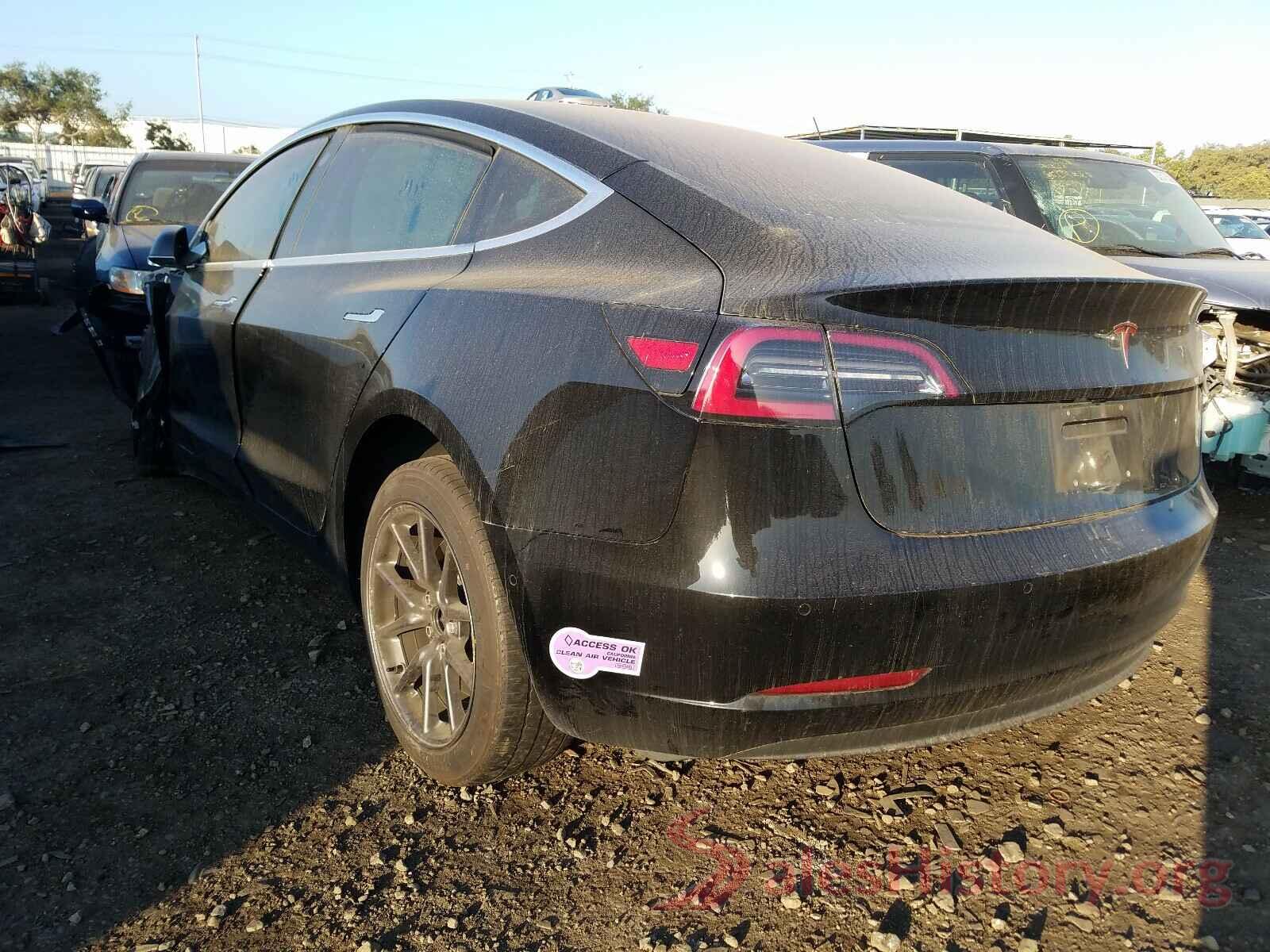 5YJ3E1EA4JF166451 2018 TESLA MODEL 3