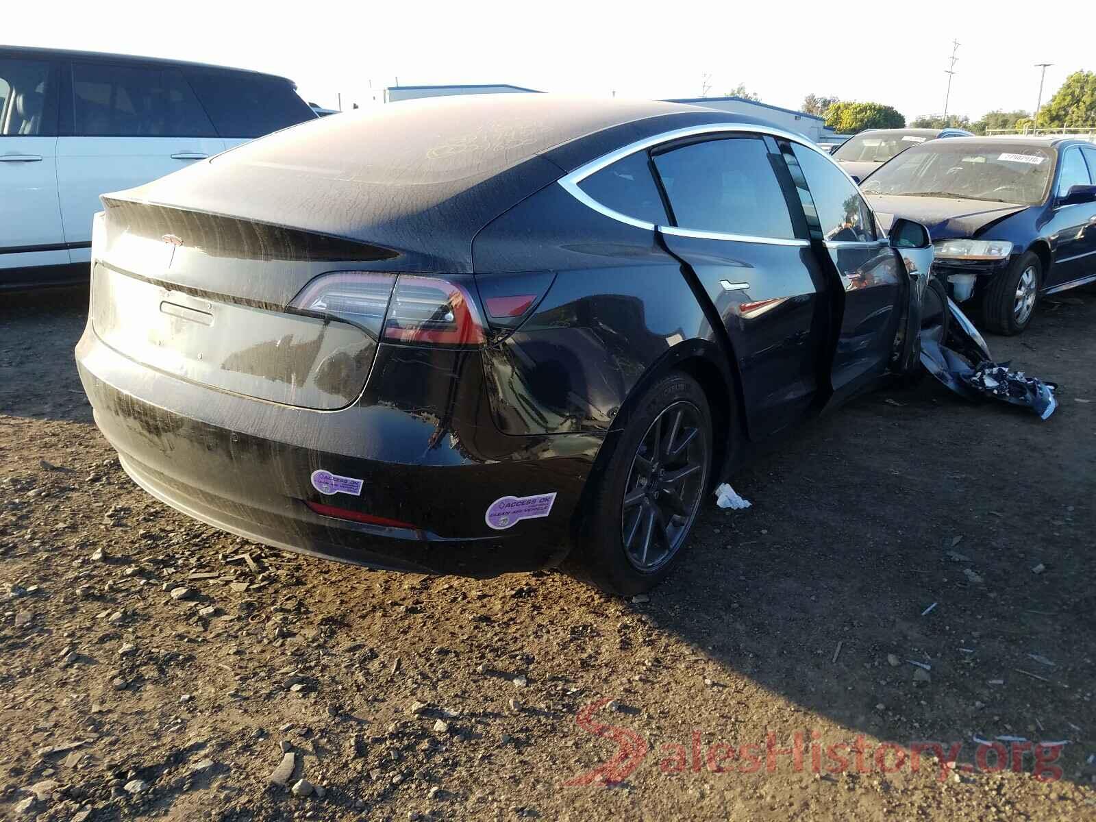 5YJ3E1EA4JF166451 2018 TESLA MODEL 3