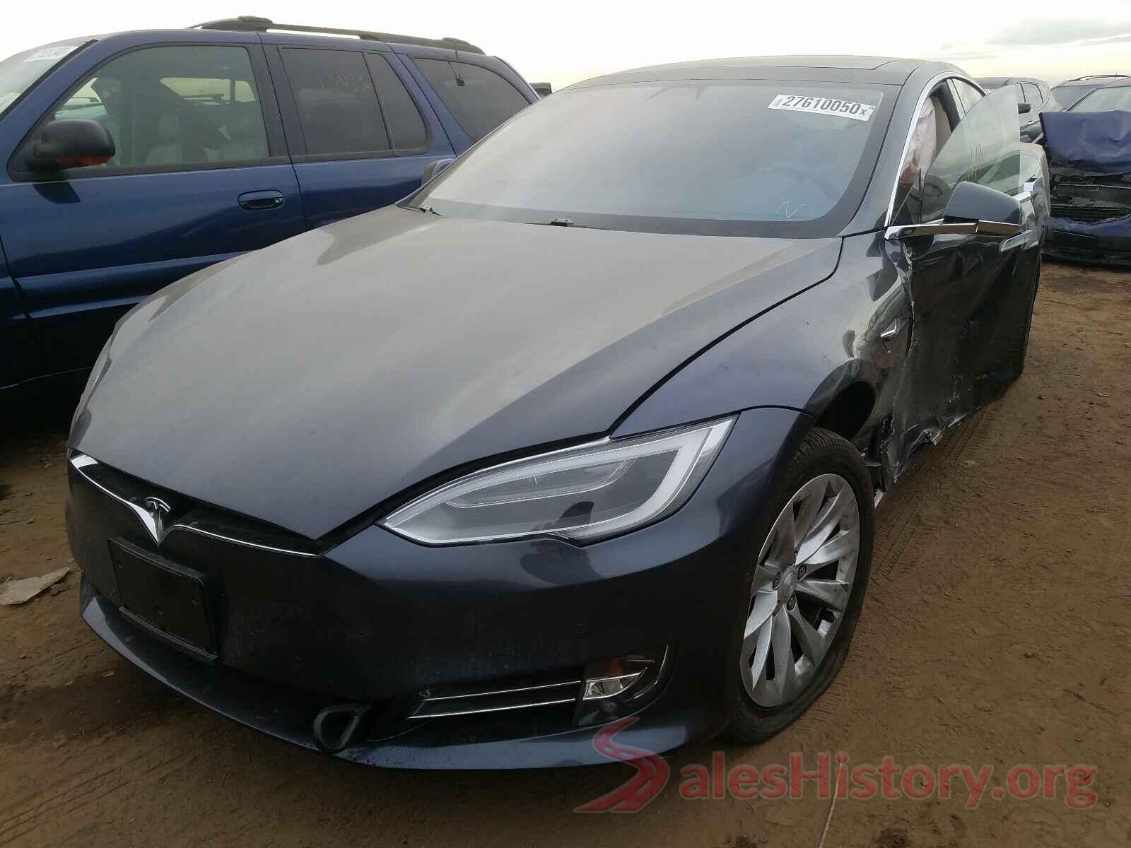 5YJSA1E25JF267594 2018 TESLA MODEL S