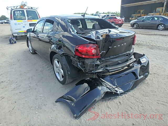 KMHD74LF4HU314397 2013 DODGE AVENGER