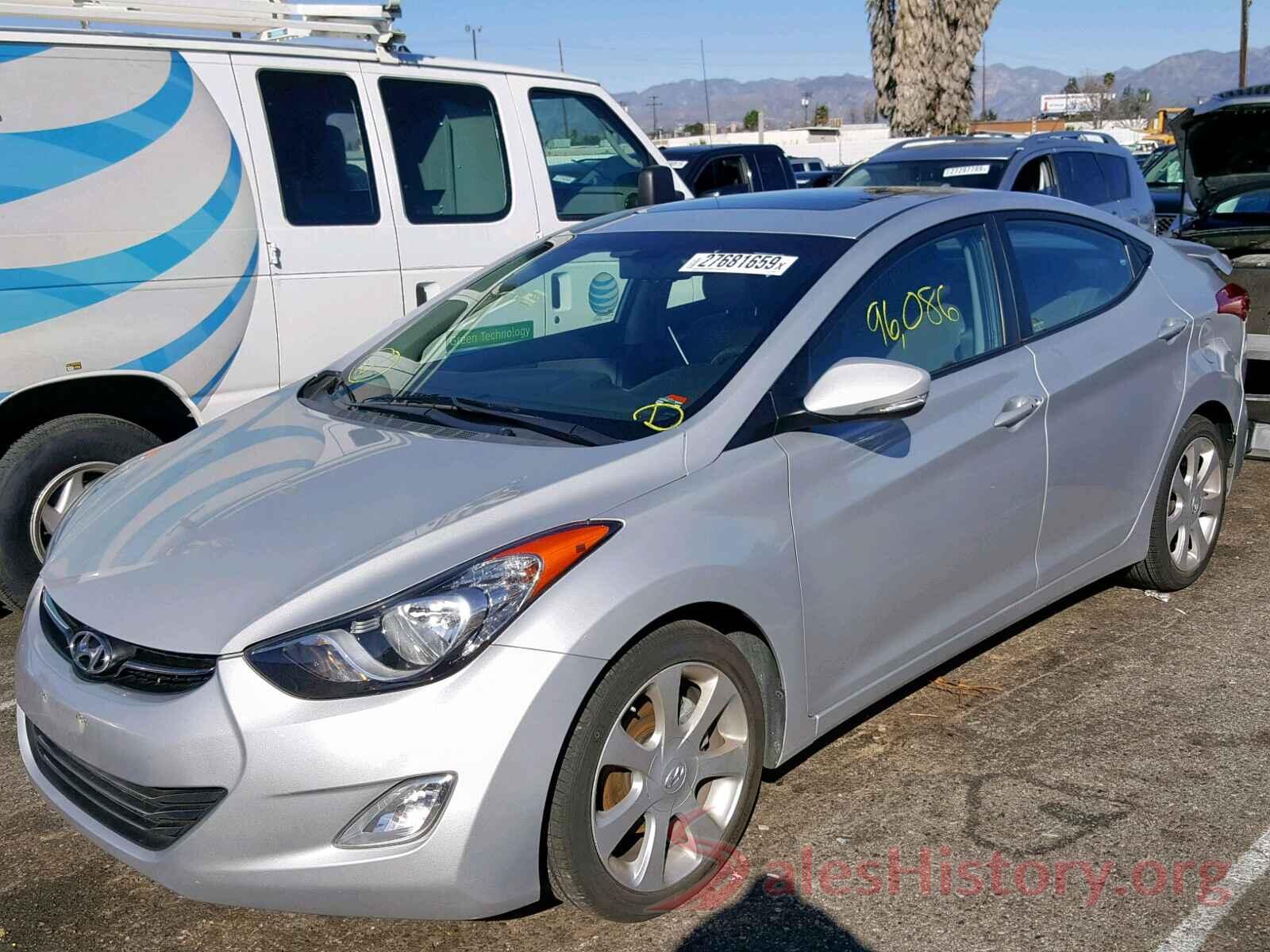 KMHDH4AE7CU191338 2012 HYUNDAI ELANTRA