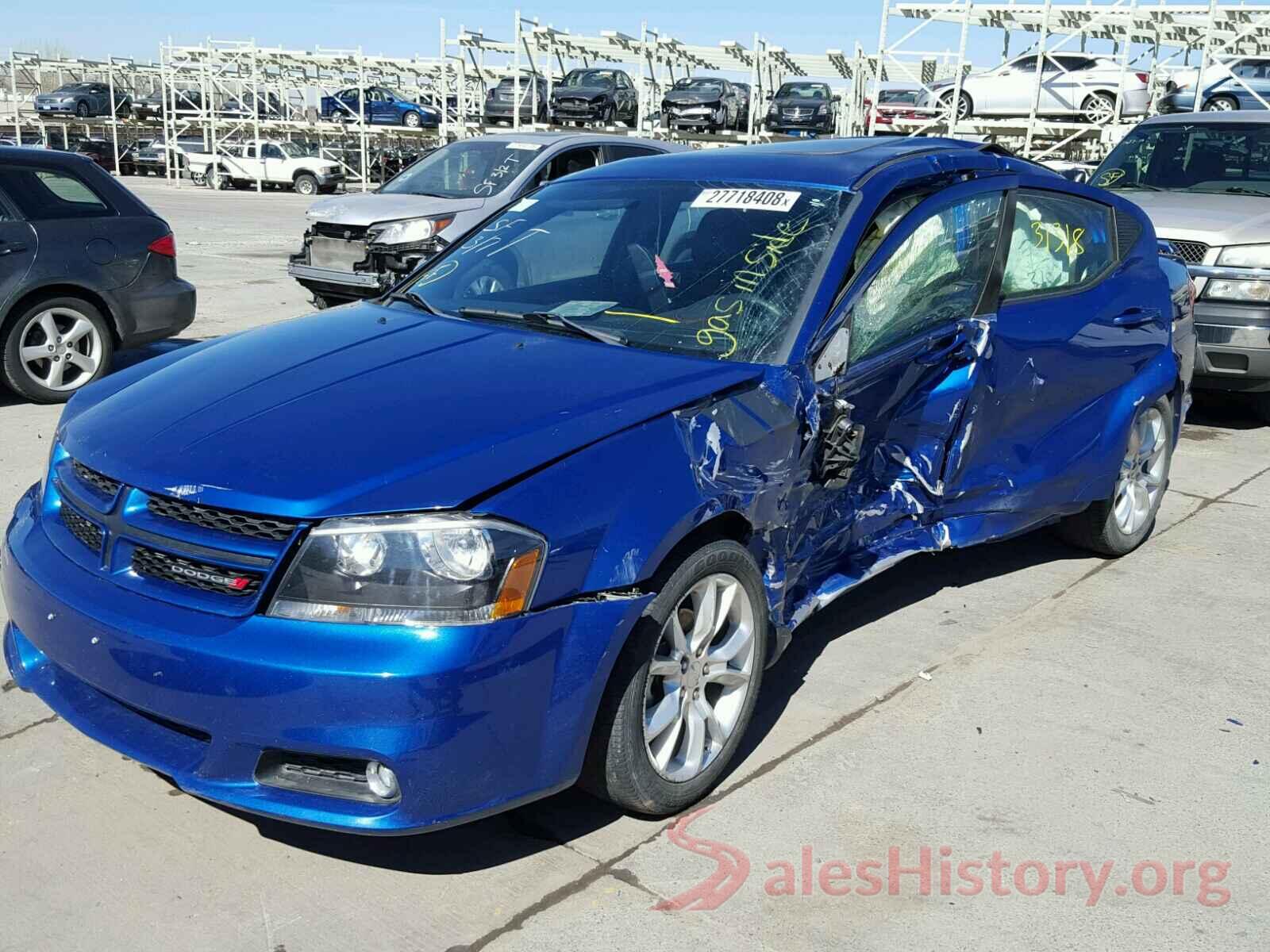 3C4NJDAB1JT464901 2014 DODGE AVENGER