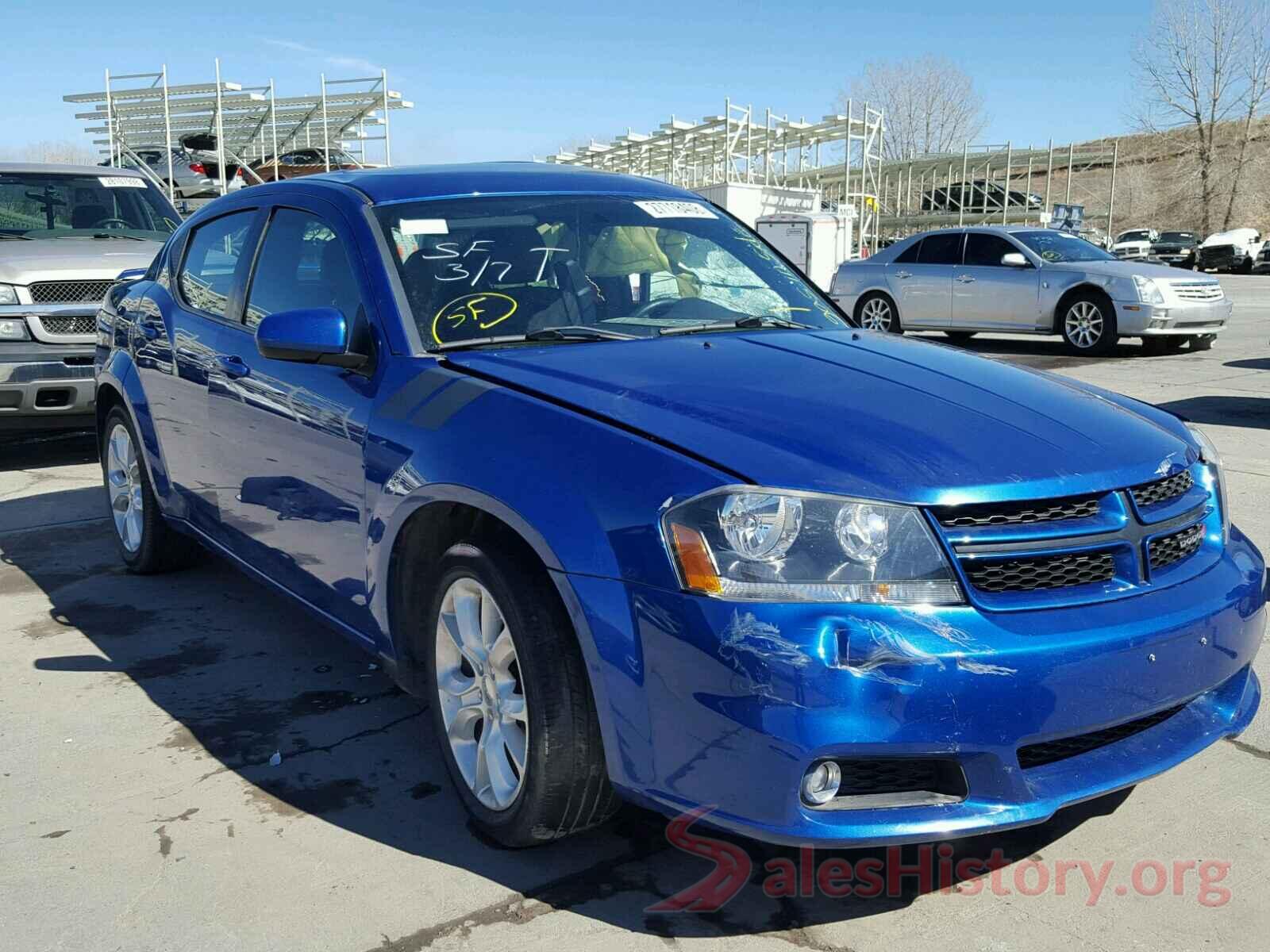 3C4NJDAB1JT464901 2014 DODGE AVENGER