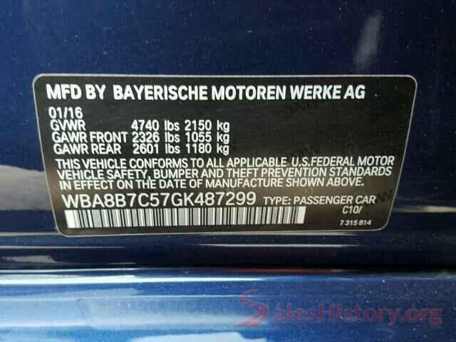 KM8K12AA6JU175805 2016 BMW 3 SERIES