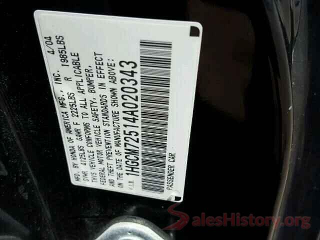 KNDJN2A25H7887566 2004 HONDA ACCORD