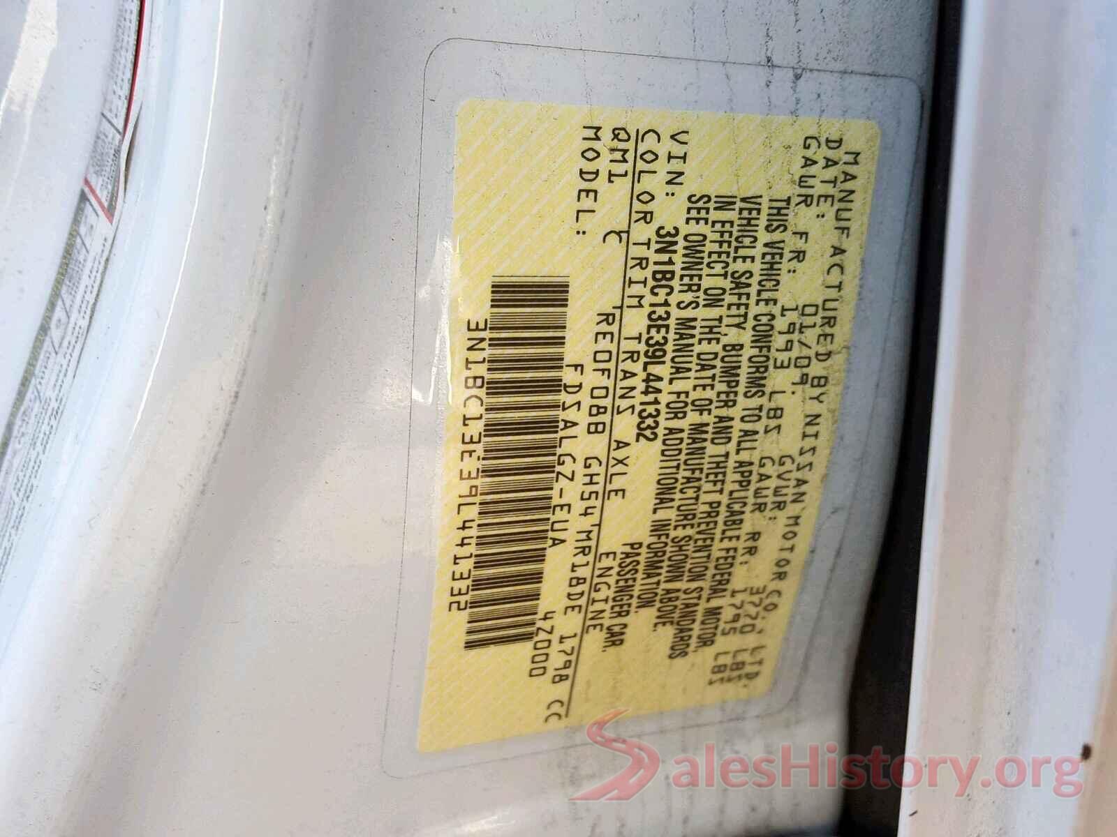 3N1BC13E39L441332 2009 NISSAN VERSA