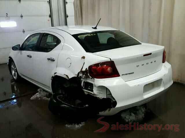 4S4BSANC7J3326014 2013 DODGE AVENGER